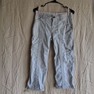 Y2k Lowrise Hip Hugger Cargo Capris